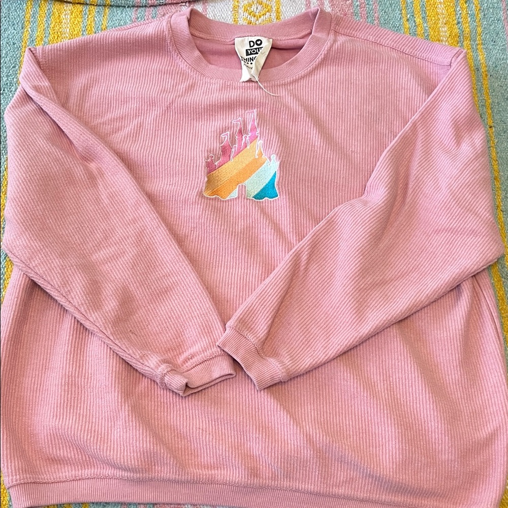 Pink Princess Castle Sweatshirt